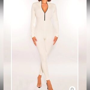 Hot Miami Styles Cream One Piece